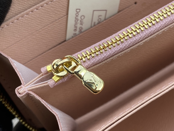 LVコピーウォレット素材ディテール